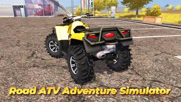 Quad Adventure ATV Simulator Affiche
