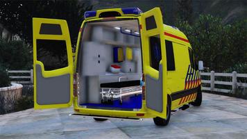 Real City Ambulance Simulator Affiche