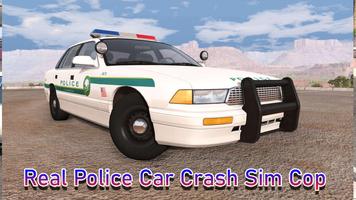 Real Police Car Crash Sim Cop capture d'écran 2