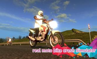 real moto bike crash Simulator capture d'écran 2