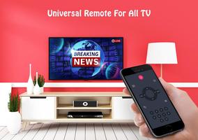 Poster TV Remote - Universal Remote Control for All TV