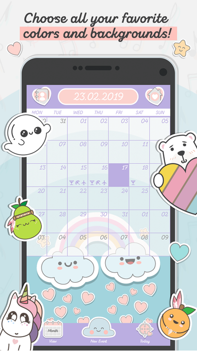 Rememberton: Cute Calendar screenshot 4