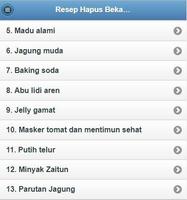 Resep Hapus Bekas Jerawat screenshot 2