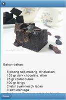 Resep Brownies Kukus Sederhana Terbaru تصوير الشاشة 1