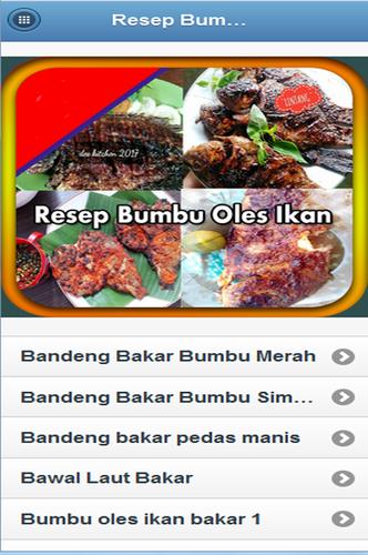 Resep Bumbu Oles Ikan Bakar Para Android Apk Baixar