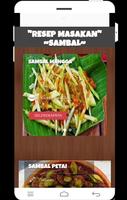 Sambal recipe Affiche