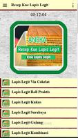 Resep Kue Lapis Legit Screenshot 1