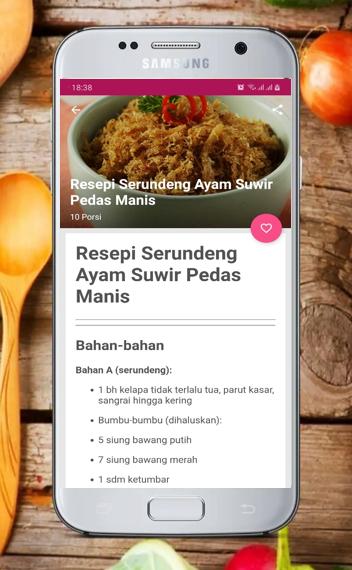 Resep Masakan Ayam Serundeng For Android Apk Download