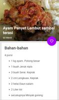 3 Schermata Resep Ayam Penyet