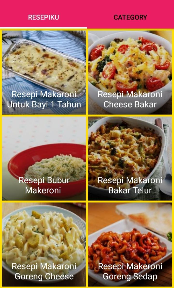 Macaroni Recipes For Android Apk Download