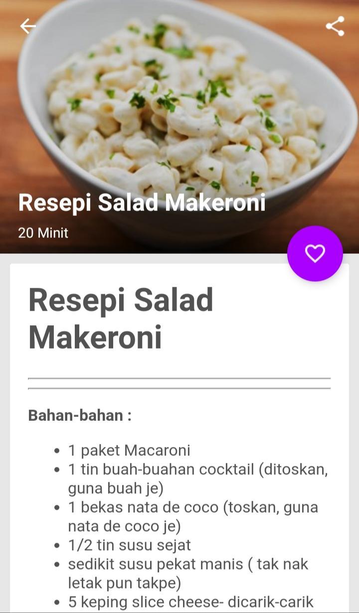 Macaroni Recipes For Android Apk Download