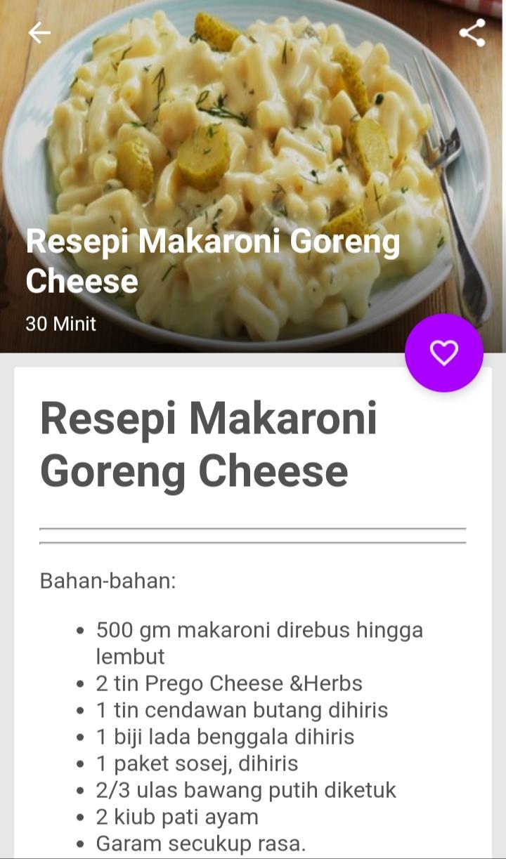 Macaroni Recipes For Android Apk Download