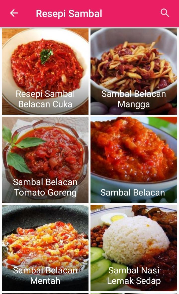 1001 Resepi Masakan Melayu For Android Apk Download