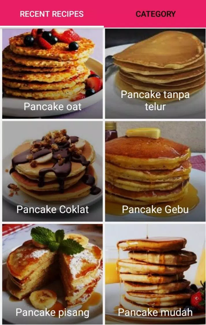 Resepi pancake gebu jepun