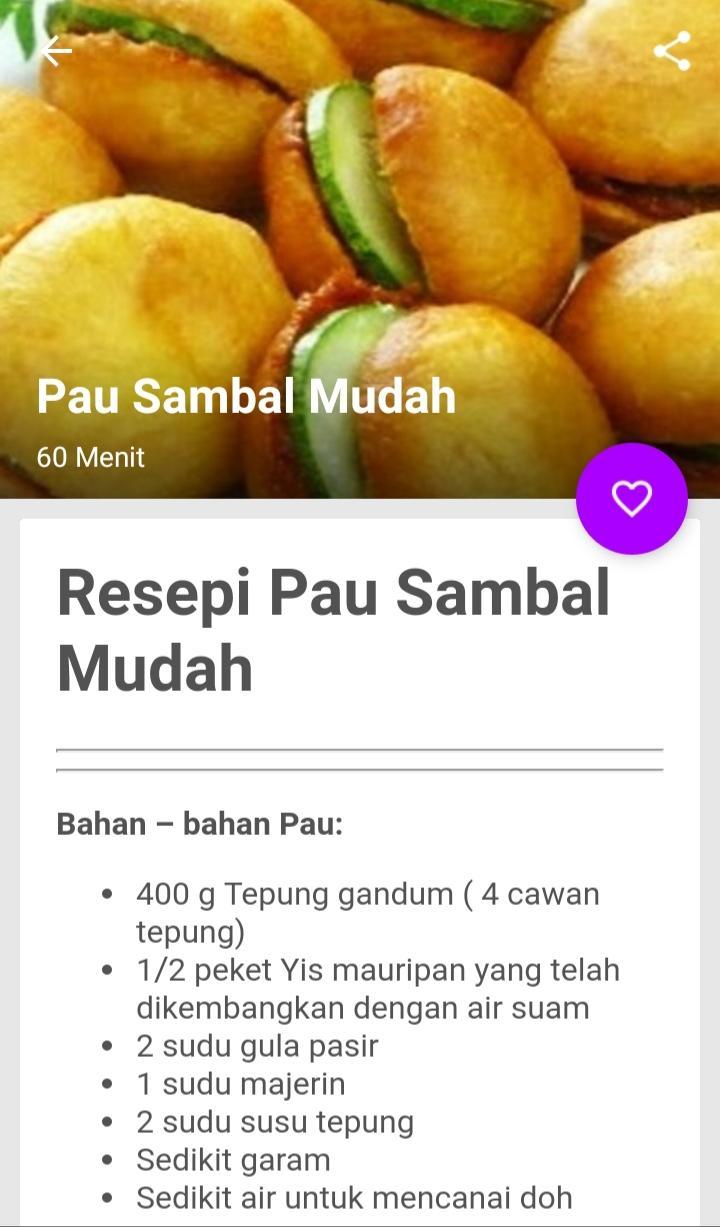 Resepi Pau For Android Apk Download