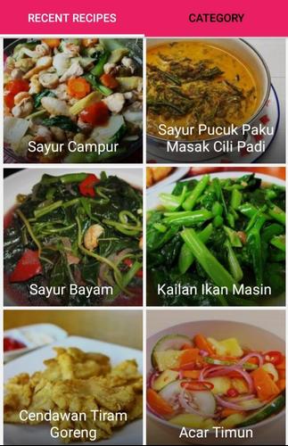 Resepi Pelbagai Sayur For Android Apk Download
