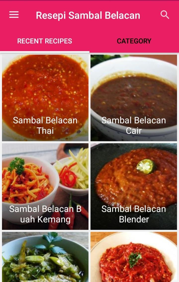Resepi Sambal Belacan For Android Apk Download