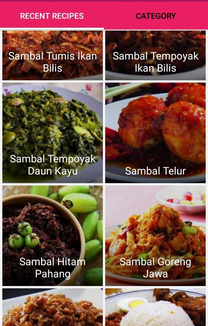 Resepi Sambal Lengkap For Android Apk Download