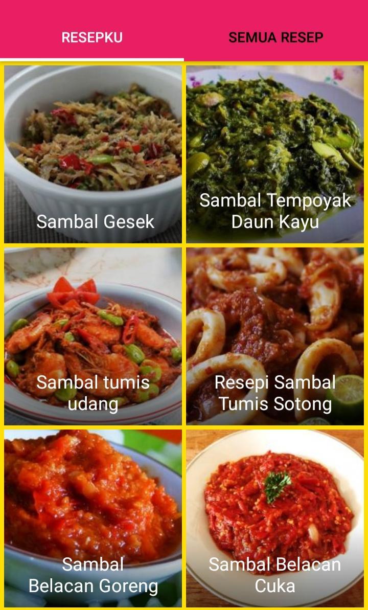 Resepi Sambal Nasi Lemak For Android Apk Download