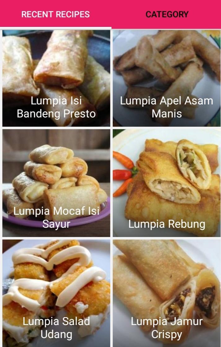 Resep Lumpia Lengkap For Android Apk Download