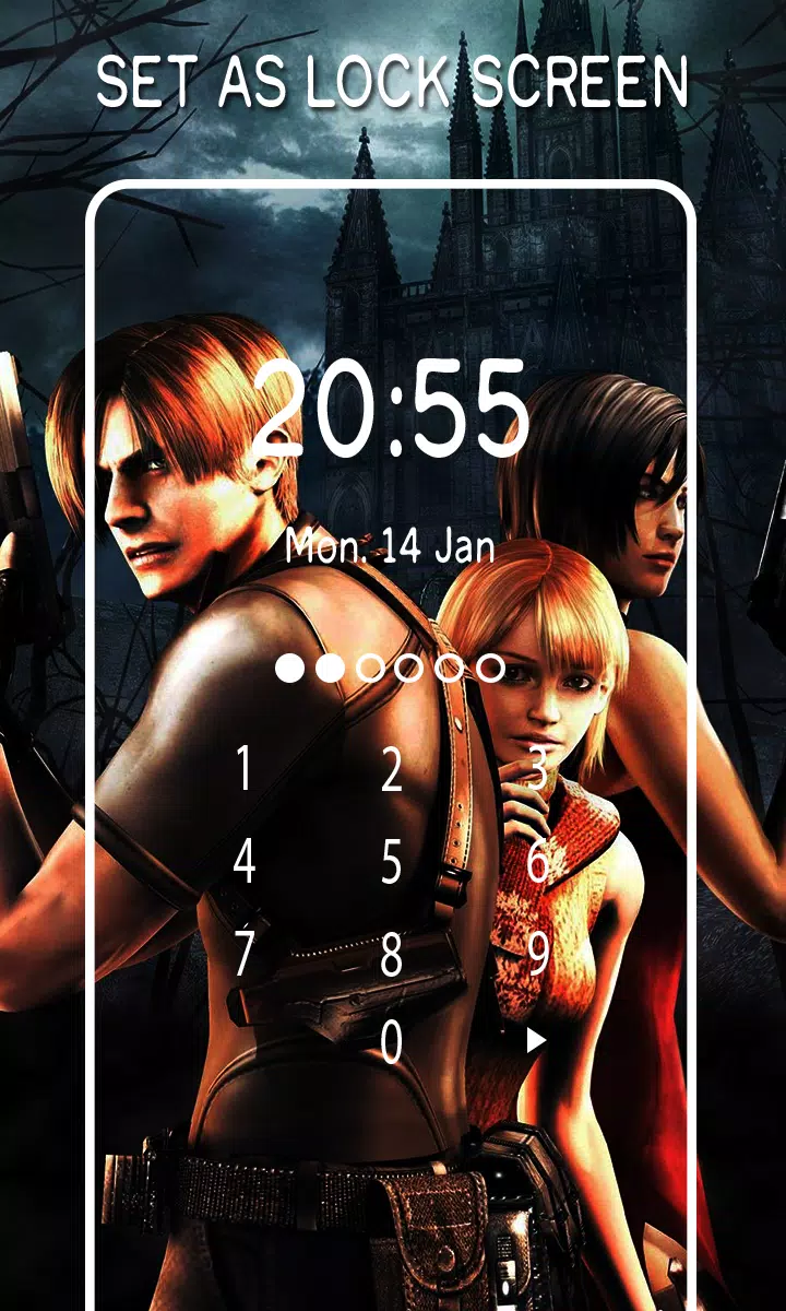 Leon S. Kennedy Ashley Graham Ada Wong Luis Sera 4K HD Resident