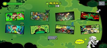 Ben Alien 10 Puzzle imagem de tela 1