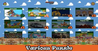 Poster Cartoon Puzzle for Adults