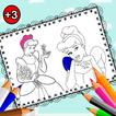 ”Cinderella Coloring