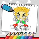 Demon Slayer Kimetsu Coloring APK