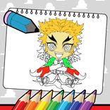 Demon Slayer Kimetsu Coloring