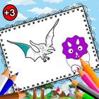 آیکون‌ Dinosaur Coloring