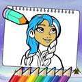 Ice Princess Coloring