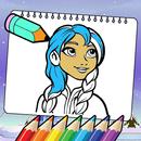 Ice Princess Coloring APK