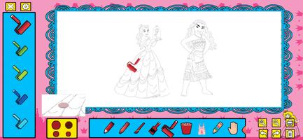 Princess Coloring スクリーンショット 2