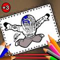 WWE Superstars Coloring