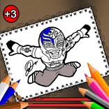 ”WWE Superstars Coloring