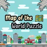 Map of the World Puzzle ikona