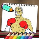 Wrestling Superstars Coloring APK
