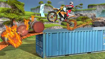 پوستر Dirt Bike Stunt - Bike Racing