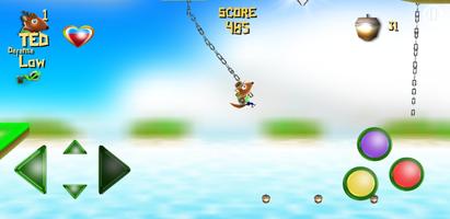 TED squirrel adventure DEMO - Platformer Game โปสเตอร์