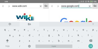 BrowserX2: 2 Browsers at Once screenshot 2