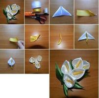 Ribbon Flower Tutorial اسکرین شاٹ 1