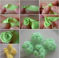 Ribbon Flower Tutorial Screenshot 2