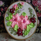 Ribbon embroidery pattern desi ไอคอน