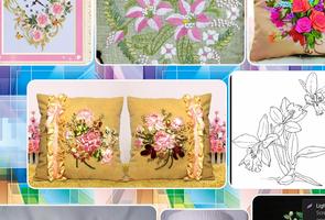 Ribbon embroidery pattern desi скриншот 1