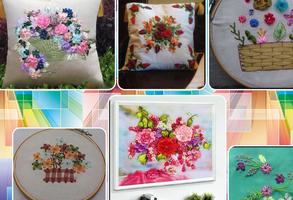 Ribbon embroidery pattern desi ภาพหน้าจอ 2