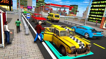 برنامه‌نما Taxi Driving Simulator 2022 عکس از صفحه