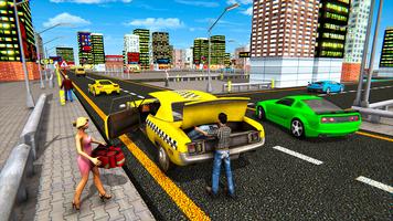 Taxi Driving Simulator 2022 स्क्रीनशॉट 2