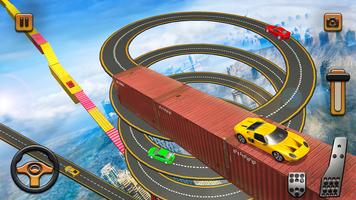 Impossible Car Driving Games ảnh chụp màn hình 1