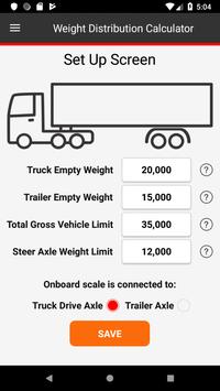 Semi-Truck Weight Distribution Calculator screenshot 2